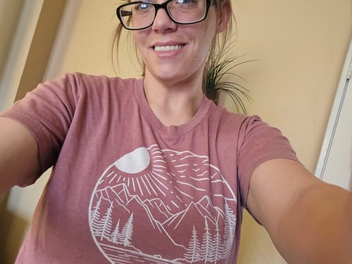 Customer photo review of Wild Horizon T-Shirt