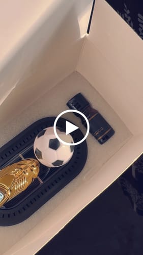 Customer video review of Solar Powered Soccer-Themed Car Air Freshener