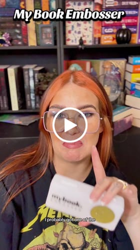 Customer video review of My Book Embosser – Custom Book Embosser