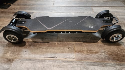 Customer photo review of Tynee® Explorer Pro Belt Motor All Terrain Off Road Electric Skateboard