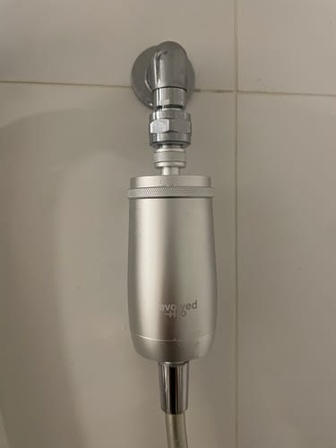Customer photo review of Tap & Shower Filter Bundle