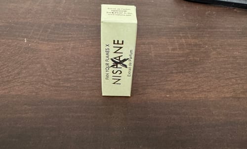 Customer photo review of Nishane Fan Your Flames X Extrait De Parfum For Unisex Vial 2ml(Pack of 1)