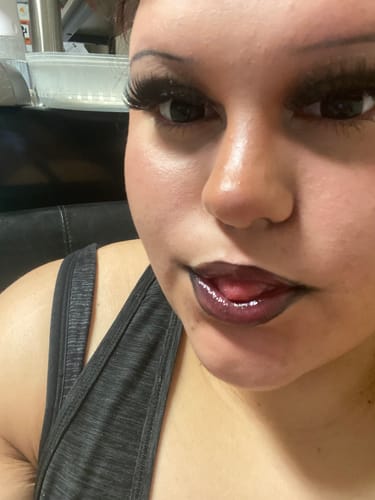Customer photo review of PRIMAL ® Possessed - Black Colored contact Lenses