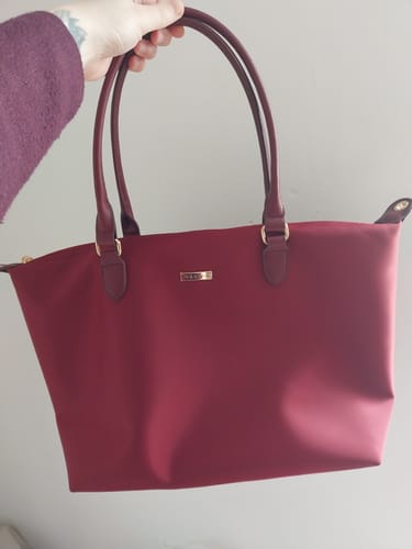 Customer photo review of NAYLA - BURGUNDY
