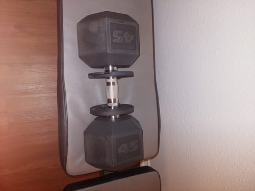 Customer photo review of 1.25 Pound Weight Clips