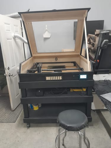 Customer photo review of AtomStack A70 Max Laser Cutter