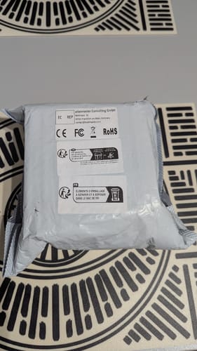 Customer photo review of Red Leather Strap