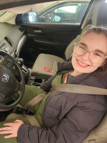 Customer photo review of Pregnancy Safety Belt