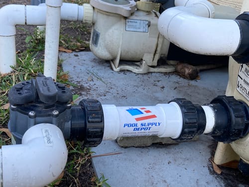 Customer photo review of PSD Pentair Bypass/Dummy Cell For iChlor IC30, Plus30, Lt25 & Lt15 Cells | PSDBYPASS30