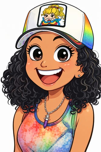 Customer photo review of OVERLORD X Rainbow Brite: Rainbow Brite