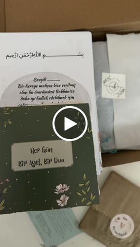 Customer video review of İbadet Rehberi İslami Planlayıcı