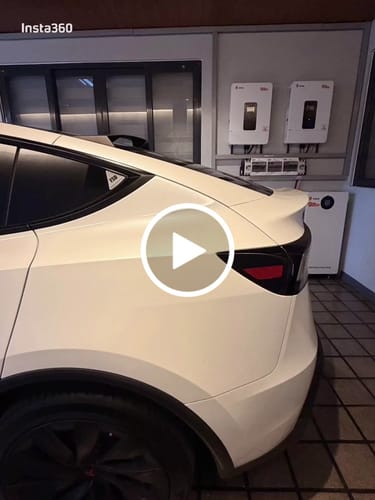 Customer video review of Vertex Genuine Carbon Fiber Matte Roof Spoiler Tesla Model Y 2025 Juniper