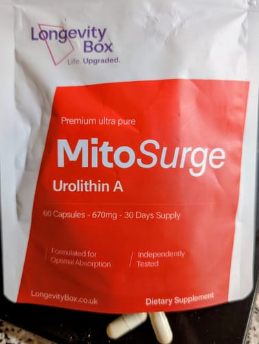 Customer photo review of MitoSurge Urolithin A Supplement