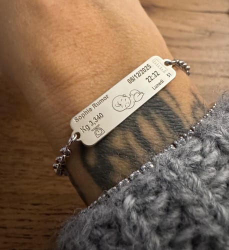 Customer photo review of Bracciale Nascita