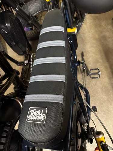 Customer photo review of Custom Seat Cover: Super73 Z Series