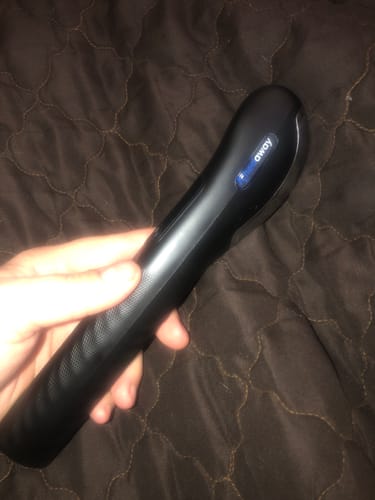 Customer photo review of Achedaway Mini Scraper:On-the-Go heated muscle scraping tool
