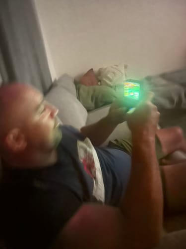 Customer photo review of MovieHub™ - RetroX GamerBoy Pro
