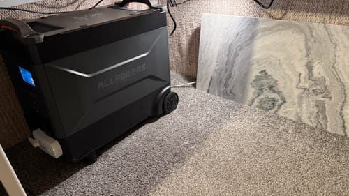Customer photo review of ALLPOWERS R4000 Heim Notstrom Powerstation | 4000W 3456Wh