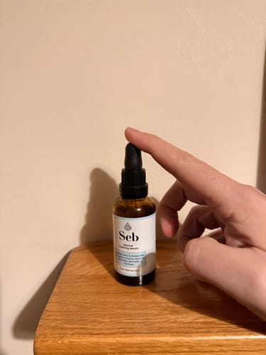 Customer photo review of Seb Natural Calming Serum