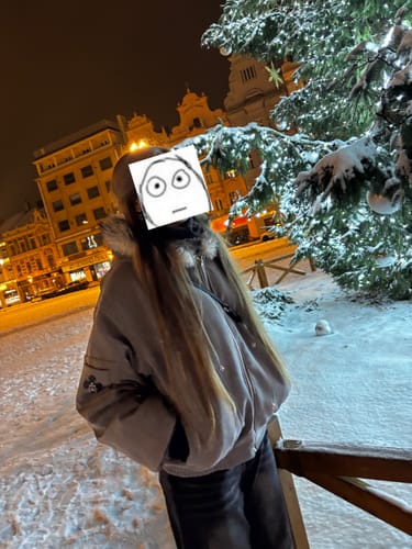 Customer photo review of Omirad Faux-Fur Suede Jacket