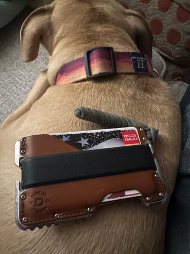 Customer photo review of LEATHER POCKETS