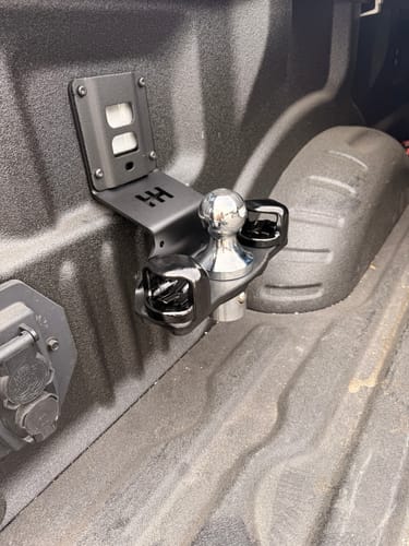 Customer photo review of Hitcholder™ Gooseneck - Ford BoxLink