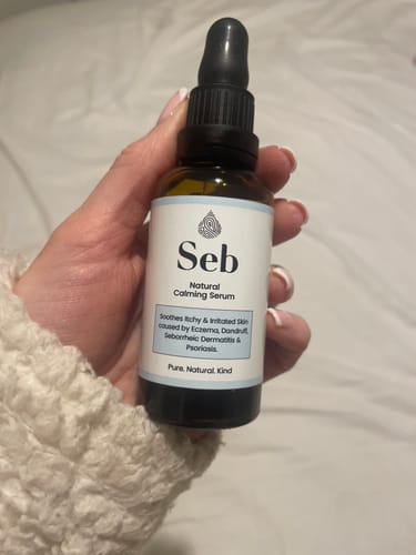 Customer photo review of Seb Natural Calming Serum