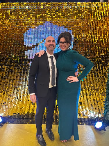 Customer photo review of Dante Gown by Elle Zeitoune - RENTAL