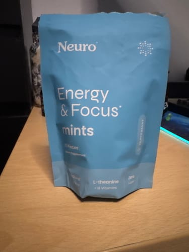 Customer photo review of Energy & Focus Mints