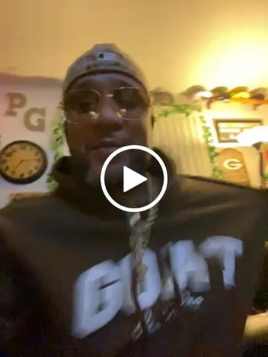 Customer video review of Goat Hoodie (White Logo)