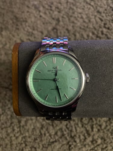 Customer photo review of 70th Anniversary Non-lubricated Balance Spring Watch 41mm