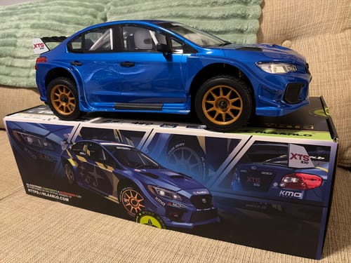 Customer photo review of Rlaarlo 1/10 Scale RTR 4WD Carbon Fiber Brushless RC Rally Car | XTS-S10