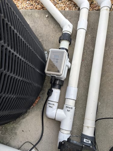 Customer photo review of Pentair Intellichlor IC 20 Salt Gen Cell EC-523747