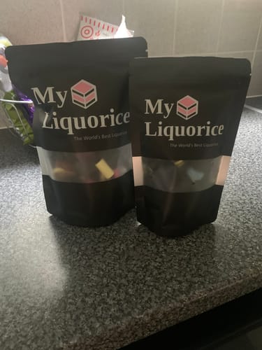 Customer photo review of 500g Gourmet Liquorice + FREE 200g Gift (Your Choice)