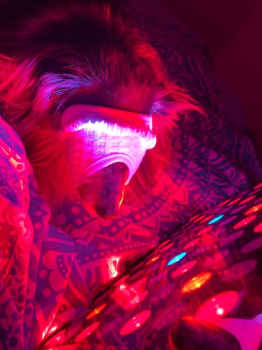 Customer photo review of Desktop Red Light Panel