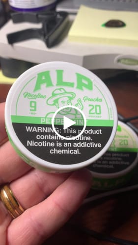 Customer video review of Peppermint Nicotine Pouches