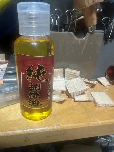 Customer photo review of Kurumi Deluxe Shinai Oil