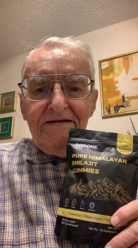 Customer photo review of Zooone Kidney Himalayan Shilajit Gummie