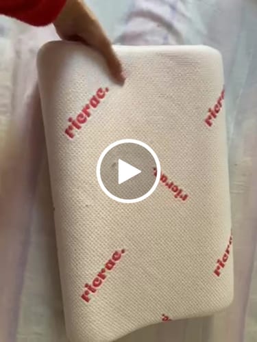 Customer video review of Wavy Memory Foam Pillow