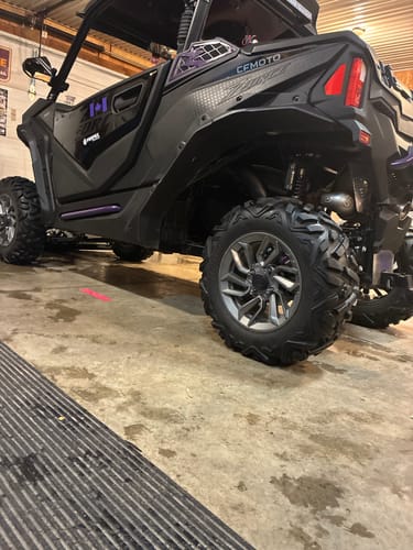 Customer photo review of 2023 to 2025 CFMoto ZForce 800/950 Trail — 1.5in Lift Kit