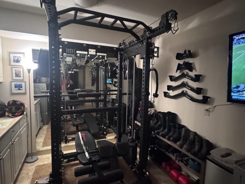 Customer photo review of Blazzed HD1 Squat Rack Functional Trainer