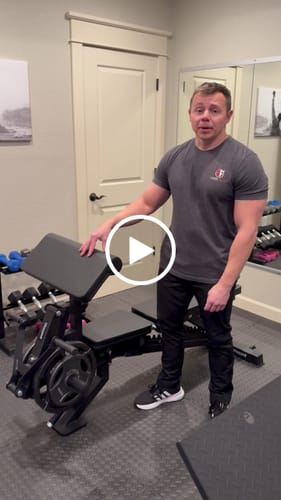 Customer video review of X4 Bench Preacher Curl Attachment