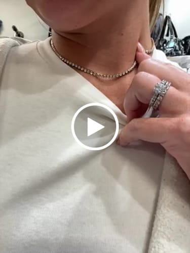 Customer video review of Monaco Tennis Necklace (Bundle)