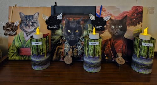 Customer photo review of Princess of the East – Custom Pet Canvas