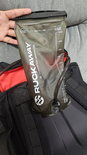 Customer photo review of HYDRATION BLADDER