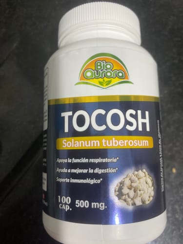 Customer photo review of TOCOSH 100 CÁPSULAS 500MG | Antibiótico natural, Energizante, Probiótico, Estómago.
