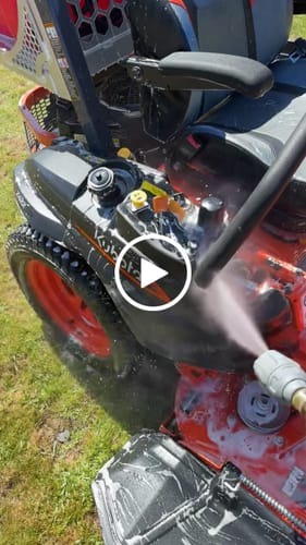 Customer video review of R30 Wall-Mounted Pressure Washer