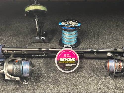 Customer photo review of Beyond Fluorocarbon Leader Material 50YD - Pink Or Clear