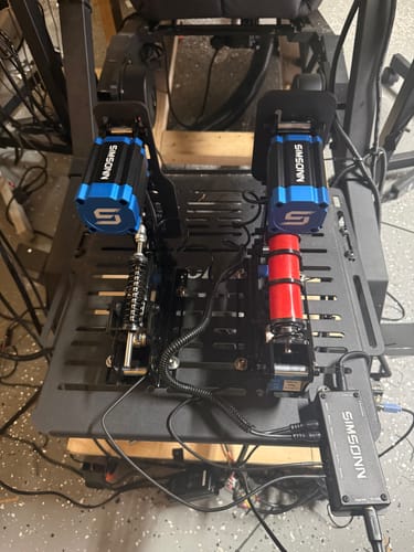 Customer photo review of Simsonn Plus X Racing Simulation Pedal with Haptic Reactor Optional