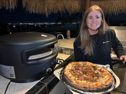 Customer photo review of Festa Pizza Oven Essentials Bundle